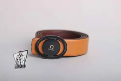 خرید اینترنتی کمربند عسلی OMEGA | فروشگاه اینترنتی ونوس مد