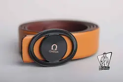 خرید اینترنتی کمربند عسلی OMEGA | فروشگاه اینترنتی ونوس مد