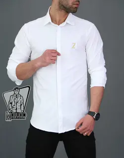 خرید اینترنتی پیراهن آستین بلند zara men کد 102 | فروشگاه اینترنتی ونوس مد