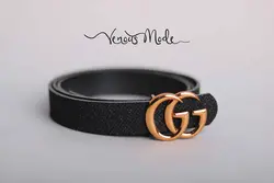 خرید آنلاین کمربند GUCCI مشکی لمه کد 27 | فروشگاه اینترنتی ونوس مد