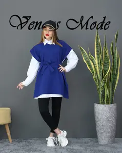 خرید آنلاین مانتو دو تیکه مازراتی کد 389 | فروشگاه اینترنتی ونوس مد