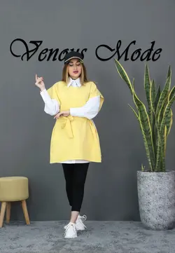 خرید آنلاین مانتو دو تیکه مازراتی کد 389 | فروشگاه اینترنتی ونوس مد