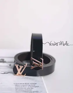 خرید آنلاین کمربند LV مشکی ورنی کد 14 | فروشگاه اینترنتی ونوس مد