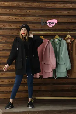 خرید آنلاین مانتو سوییت جیب پاکتی کد 285 | در فروشگاه اینترنتی ونوس مد