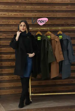 خرید آنلاین پالتو سوییت آستین بنددار کد 261 | در فروشگاه اینترنتی ونوس مد