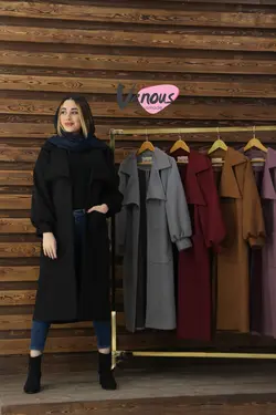 خرید آنلاین پالتو سوییت یقه آمریکایی کد 258 | در فروشگاه اینترنتی ونوس مد