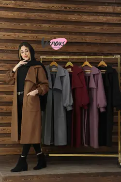 خرید آنلاین پالتو سوییت یقه آمریکایی کد 247 | در فروشگاه اینترنتی ونوس مد