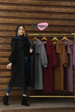 خرید آنلاین پالتو سوییت یقه آمریکایی کد 247 | در فروشگاه اینترنتی ونوس مد