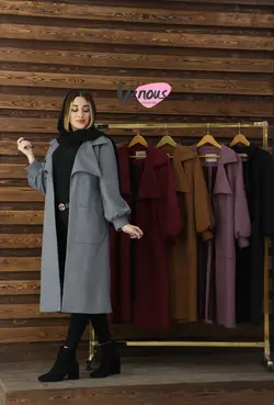 خرید آنلاین پالتو سوییت یقه آمریکایی کد 247 | در فروشگاه اینترنتی ونوس مد