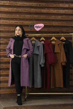 خرید آنلاین پالتو سوییت یقه آمریکایی کد 247 | در فروشگاه اینترنتی ونوس مد