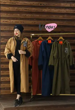 خرید اینترنتی مانتو میکرو آستردار بلند | فروشگاه اینترنتی ونوس مد