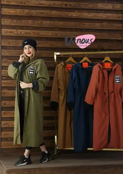 خرید اینترنتی مانتو میکرو آستردار بلند | فروشگاه اینترنتی ونوس مد