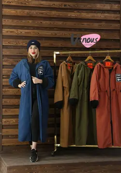 خرید اینترنتی مانتو میکرو آستردار بلند | فروشگاه اینترنتی ونوس مد