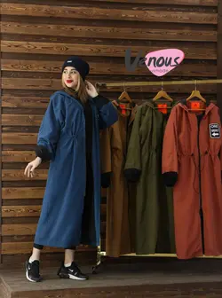 خرید اینترنتی مانتو میکرو آستردار بلند | فروشگاه اینترنتی ونوس مد