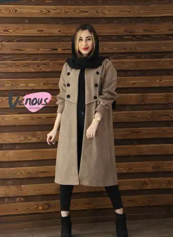 خرید اینترنتی پالتو سوییت هشت دکمه کد 183 | در فروشگاه اینترنتی ونوس مد