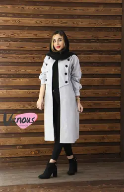 خرید اینترنتی پالتو سوییت هشت دکمه کد 183 | در فروشگاه اینترنتی ونوس مد