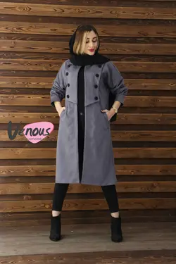 خرید اینترنتی پالتو سوییت هشت دکمه کد 183 | در فروشگاه اینترنتی ونوس مد