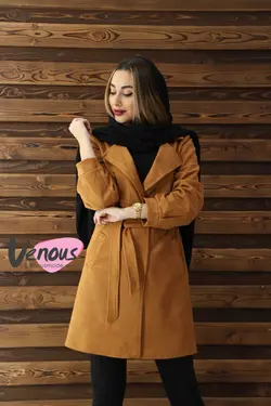 پالتو سوییت کمردار کد 157 | فروشگاه اینترنتی ونوس مد