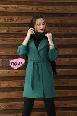پالتو سوییت کمردار کد 157 | فروشگاه اینترنتی ونوس مد