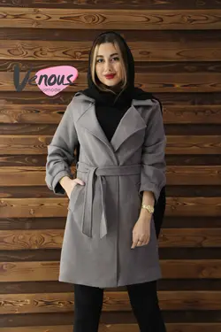 پالتو سوییت کمردار کد 157 | فروشگاه اینترنتی ونوس مد