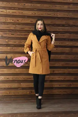 پالتو سوییت کمردار کد 157 | فروشگاه اینترنتی ونوس مد