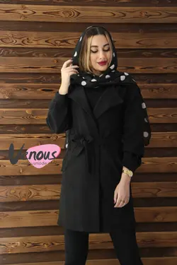 پالتو سوییت کمردار کد 157 | فروشگاه اینترنتی ونوس مد