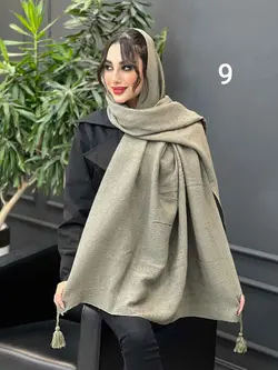 شال پلیسه ساده کد 3751 شیک و خاص در مجموعه انلاین ونوس مد