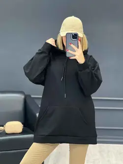 هودی کلاه دار جلو جیب کد 4116 | فروشگاه اینترنتی ونوس مد