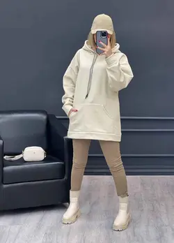 هودی کلاه دار جلو جیب کد 4116 | فروشگاه اینترنتی ونوس مد