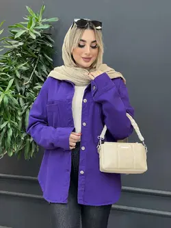 مانتو کتان دو جیب کد 4172 شیک و خاص در مجموعه انلاین ونوس مد