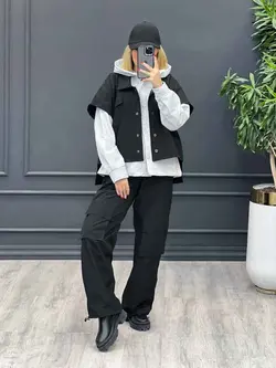 ست سه تیکه کارگو کد 4149 شیک و خاص در مجموعه انلاین ونوس مد