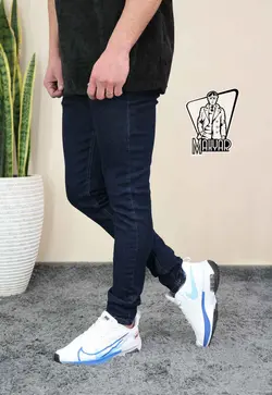 شلوار جین سورمه ای تیره کد 700 در مجموعه انلاین ونوس مد