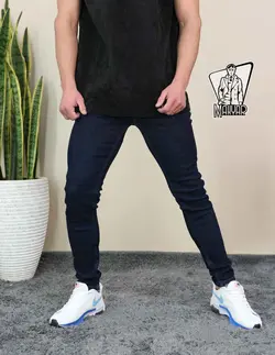 شلوار جین سورمه ای تیره کد 700 در مجموعه انلاین ونوس مد