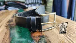 کمربند چرم مشکی کد 705 حضوری و انلاین در ونوس مد