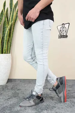 شلوار جین طوسی روشن ZARA کد 727 شیک و خاص در مجموعه ونوس مد