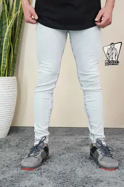 شلوار جین طوسی روشن ZARA کد 727 شیک و خاص در مجموعه ونوس مد