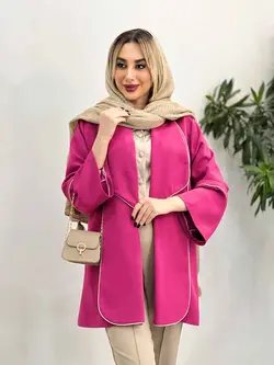 مانتو مغزی دوزی طلایی کد 4275 | فروشگاه اینترنتی ونوس مد