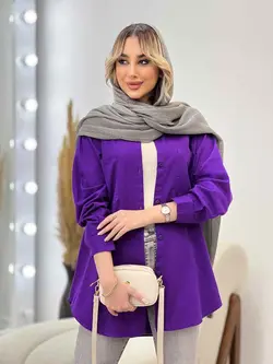 مانتو کتان رنگی دو جیب کد 4333 | فروشگاه اینترنتی ونوس مد