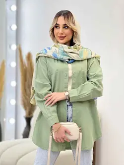 مانتو کتان رنگی دو جیب کد 4333 | فروشگاه اینترنتی ونوس مد