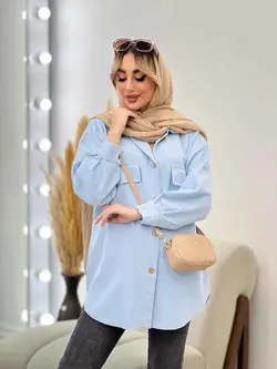 مانتو جیب پاکتی پایین هلال کد 4402 | فروشگاه اینترنتی ونوس مد