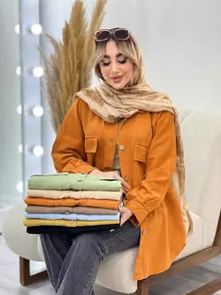 مانتو جیب پاکتی پایین هلال کد 4402 | فروشگاه اینترنتی ونوس مد