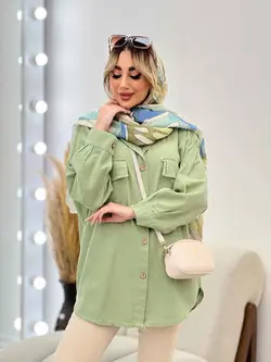 مانتو جیب پاکتی پایین هلال کد 4402 | فروشگاه اینترنتی ونوس مد