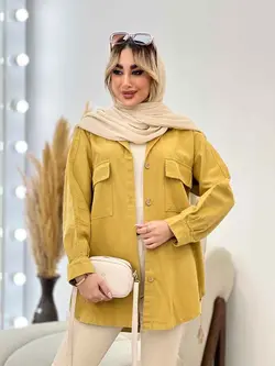 مانتو جیب پاکتی پایین هلال کد 4402 | فروشگاه اینترنتی ونوس مد