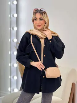 مانتو جیب پاکتی پایین هلال کد 4402 | فروشگاه اینترنتی ونوس مد