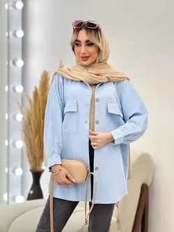 مانتو جیب پاکتی پایین هلال کد 4402 | فروشگاه اینترنتی ونوس مد