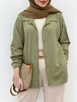 مانتو پایین هلال ربکا کد 5163