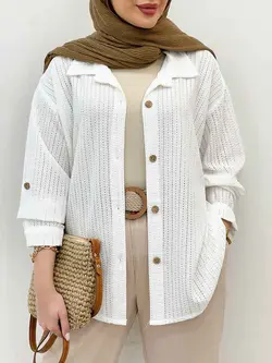 مانتو پایین هلال ربکا کد 5163