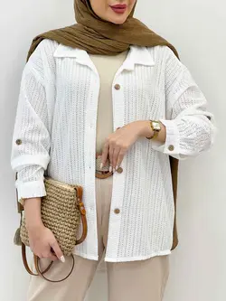 مانتو پایین هلال ربکا کد 5163