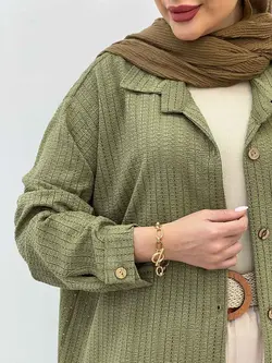 مانتو پایین هلال ربکا کد 5163