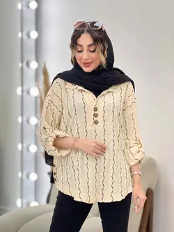 شومیز سه دکمه مایسا کد 5162